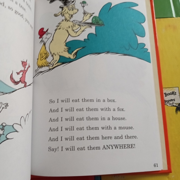 Dr. Seuss Books Six Hardcover Books - Picture 4 of 7